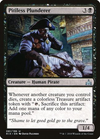 Pitiless Plunderer [Rivals of Ixalan] | Exor Games Summserside