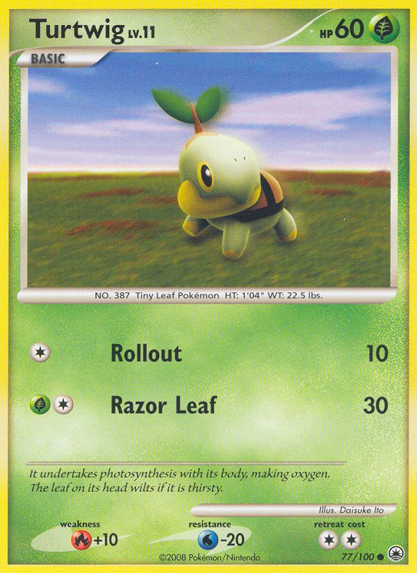 Turtwig (77/100) [Diamond & Pearl: Majestic Dawn] | Exor Games Summserside