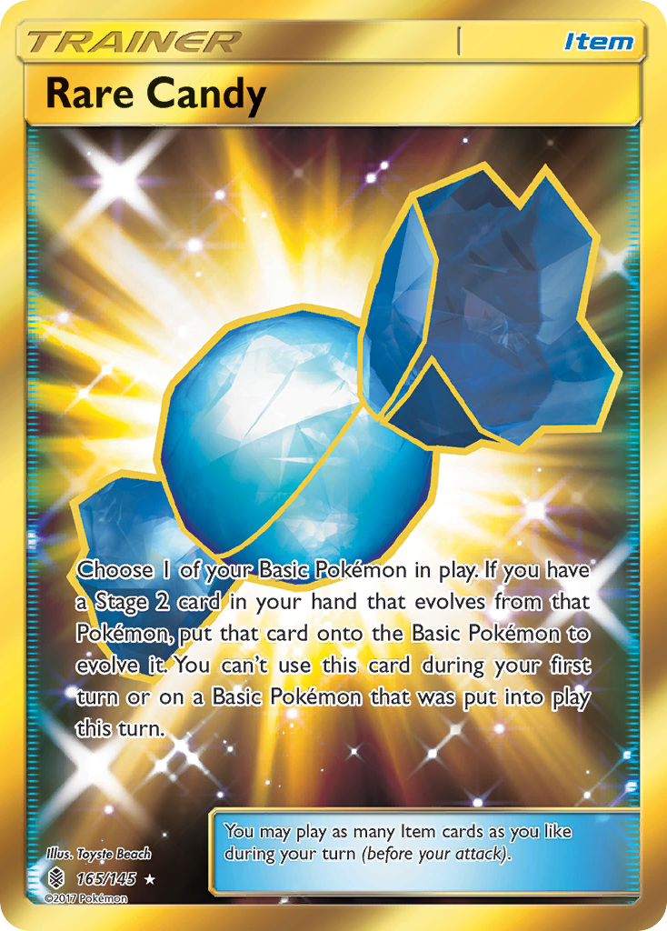 Rare Candy (165/145) [Sun & Moon: Guardians Rising] | Exor Games Summserside