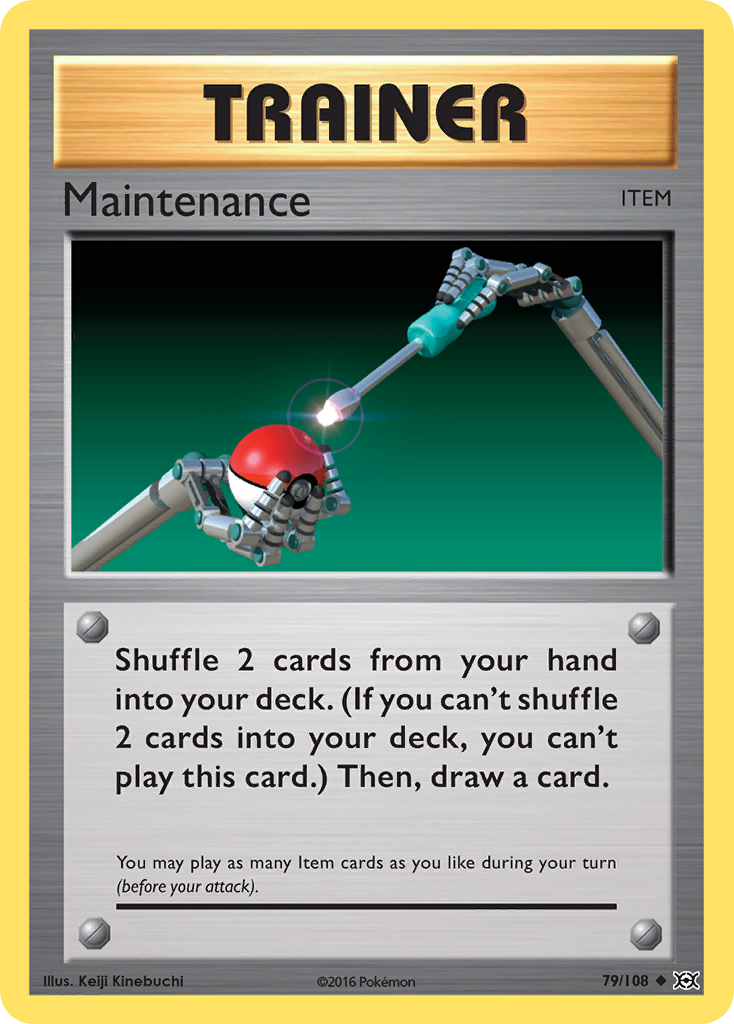 Maintenance (79/108) [XY: Evolutions] | Exor Games Summserside