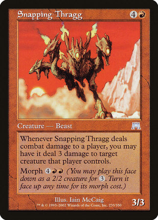 Snapping Thragg [Onslaught] | Exor Games Summserside