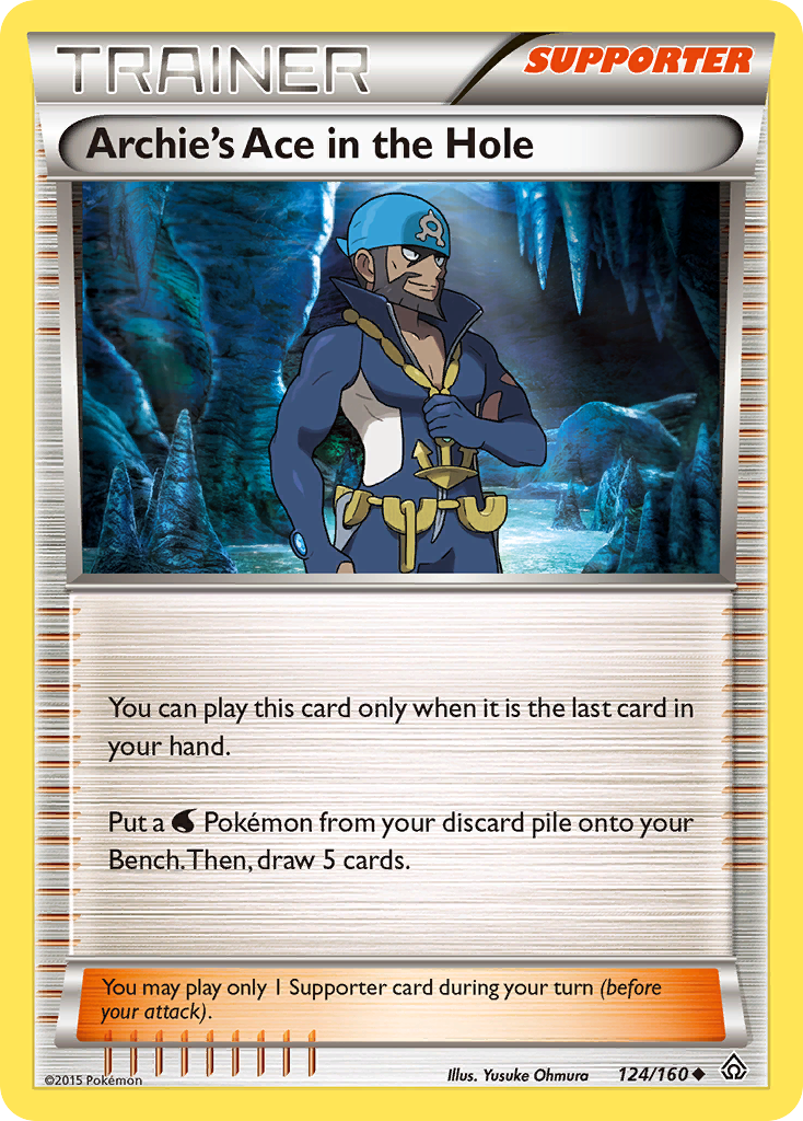 Archie's Ace in the Hole (124/160) [XY: Primal Clash] | Exor Games Summserside