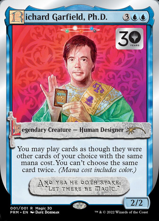 Richard Garfield, Ph.D. [30th Anniversary Promos] | Exor Games Summserside