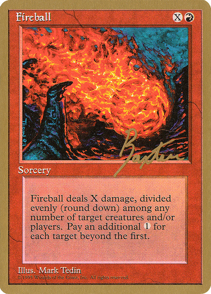 Fireball (George Baxter) [Pro Tour Collector Set] | Exor Games Summserside