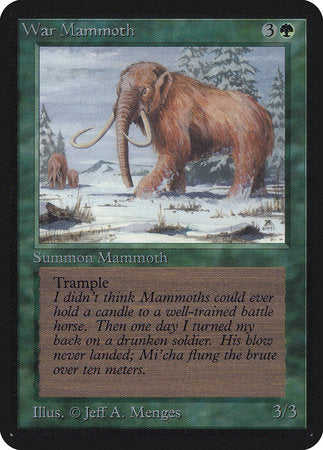 War Mammoth [Limited Edition Alpha] | Exor Games Summserside