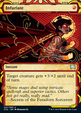 Infuriate (Etched Foil) [Strixhaven Mystical Archive] | Exor Games Summserside