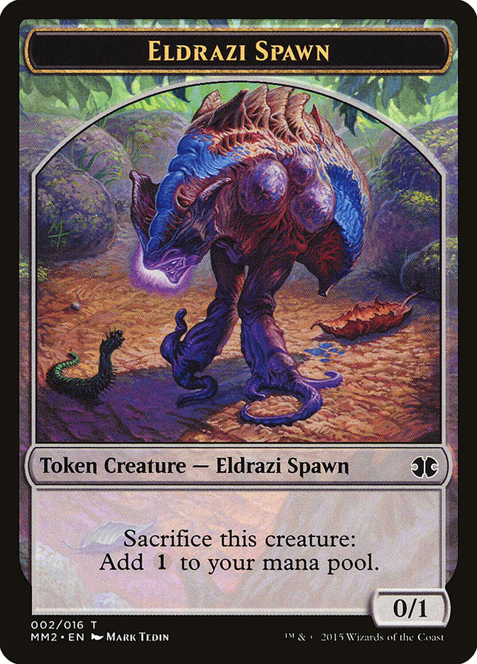 Eldrazi Spawn (002/016) [Modern Masters 2015 Tokens] | Exor Games Summserside