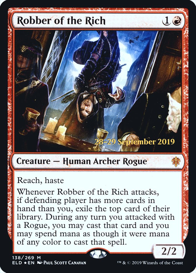 Robber of the Rich  [Throne of Eldraine Prerelease Promos] | Exor Games Summserside