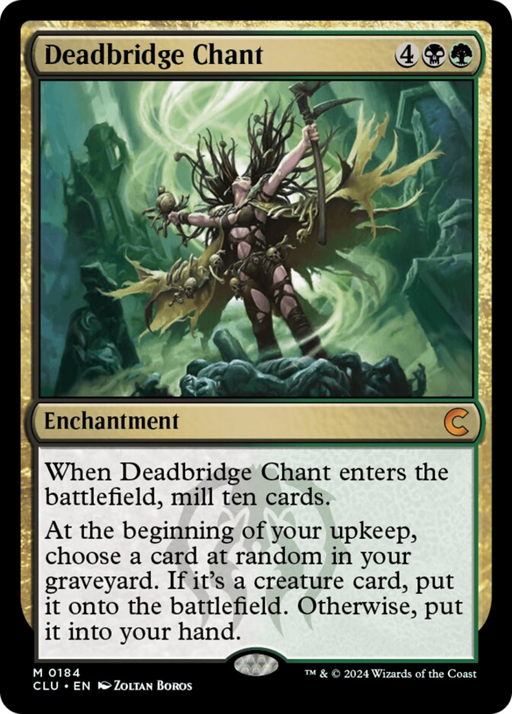 Deadbridge Chant [Ravnica: Clue Edition] | Exor Games Summserside