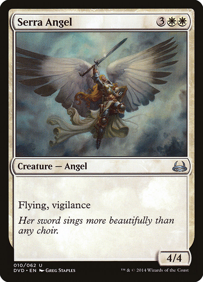 Serra Angel (Divine vs. Demonic) [Duel Decks Anthology] | Exor Games Summserside