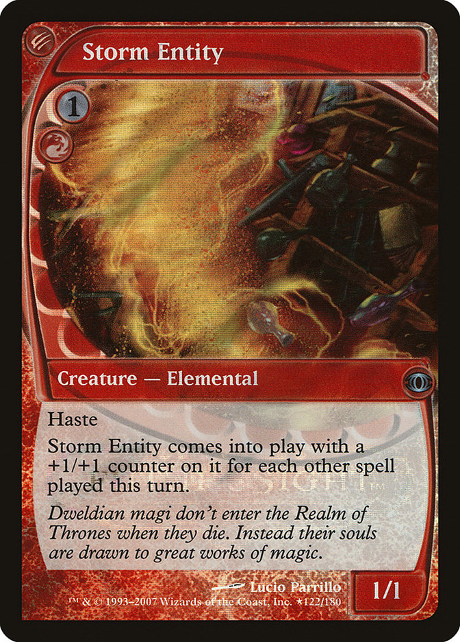 Storm Entity [Future Sight Promos] | Exor Games Summserside