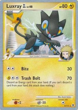 Luxray GL LV.48 (9/111) (LuxChomp of the Spirit - Yuta Komatsuda) [World Championships 2010] | Exor Games Summserside