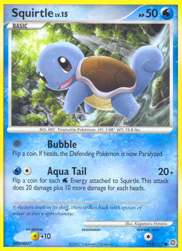 Squirtle (112/132) [Diamond & Pearl: Secret Wonders] | Exor Games Summserside