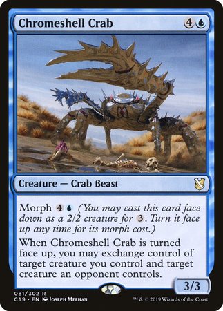 Chromeshell Crab [Commander 2019] | Exor Games Summserside