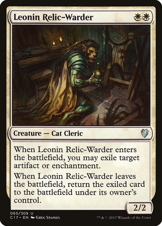 Leonin Relic-Warder [Commander 2017] | Exor Games Summserside