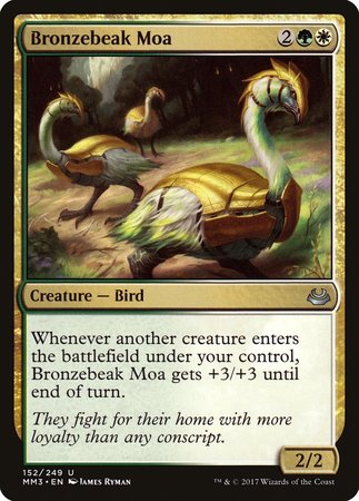 Bronzebeak Moa [Modern Masters 2017] | Exor Games Summserside