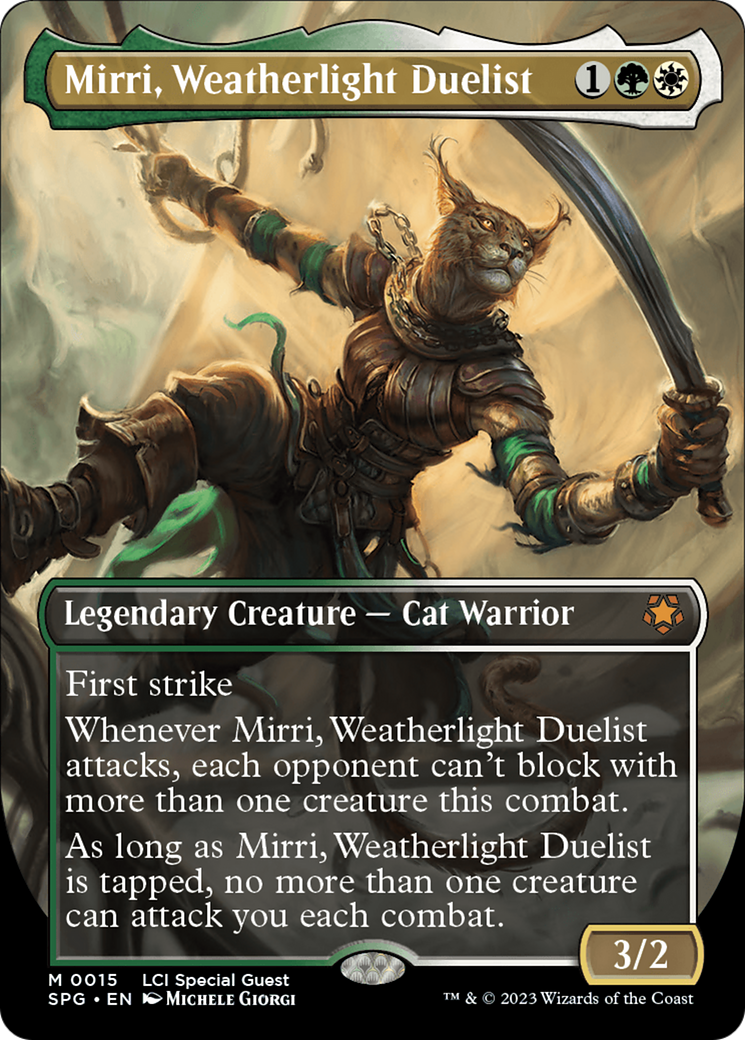 Mirri, Weatherlight Duelist (Borderless) [The Lost Caverns of Ixalan Special Guests] | Exor Games Summserside