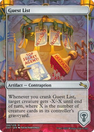 Guest List [Unstable] | Exor Games Summserside