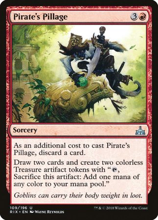 Pirate's Pillage [Rivals of Ixalan] | Exor Games Summserside