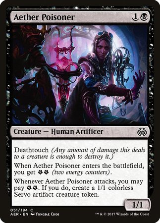 Aether Poisoner [Aether Revolt] | Exor Games Summserside