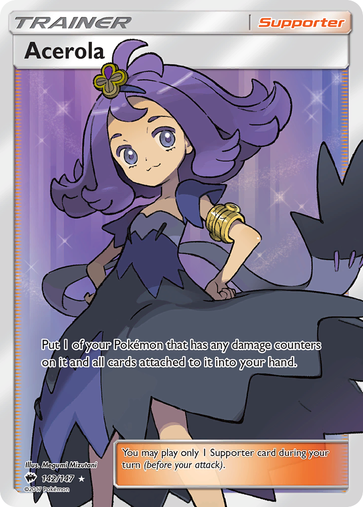 Acerola (142/147) [Sun & Moon: Burning Shadows] | Exor Games Summserside