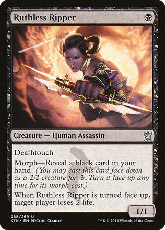Ruthless Ripper [Khans of Tarkir] | Exor Games Summserside