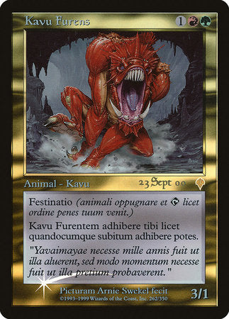 Raging Kavu (Latin) [Prerelease Events] | Exor Games Summserside
