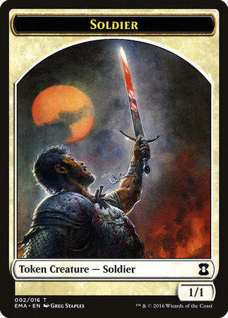 Soldier Token [Eternal Masters Tokens] | Exor Games Summserside