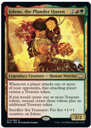 Jolene, the Plunder Queen (Promo Pack) [Streets of New Capenna Commander Promos] | Exor Games Summserside