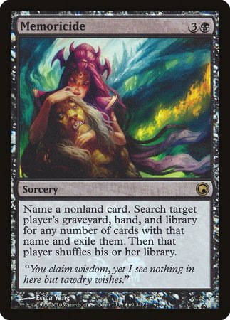 Memoricide [Scars of Mirrodin Promos] | Exor Games Summserside