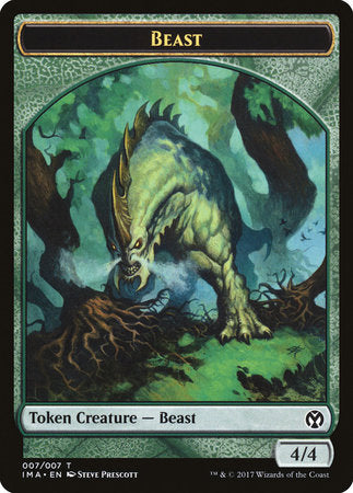 Beast Token (007) [Iconic Masters Tokens] | Exor Games Summserside