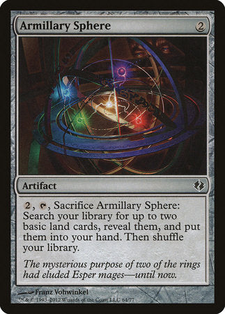 Armillary Sphere [Duel Decks: Venser vs. Koth] | Exor Games Summserside