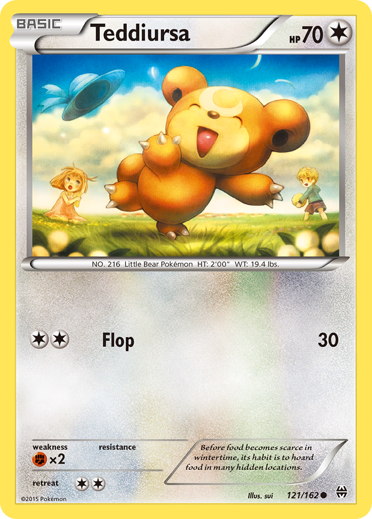 Teddiursa (121/162) [XY: BREAKthrough] | Exor Games Summserside