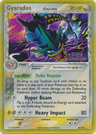 Gyarados (8/110) (Delta Species) (Stamped) [EX: Holon Phantoms] | Exor Games Summserside