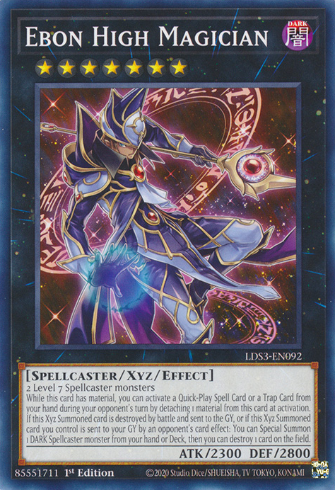 Ebon High Magician [LDS3-EN092] Common | Exor Games Summserside