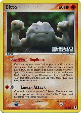 Ditto (62/113) (Stamped) [EX: Delta Species] | Exor Games Summserside