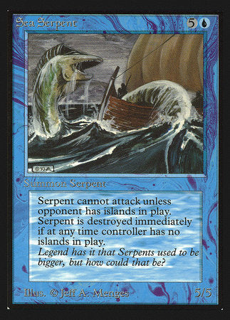 Sea Serpent (IE) [Intl. Collectors’ Edition] | Exor Games Summserside