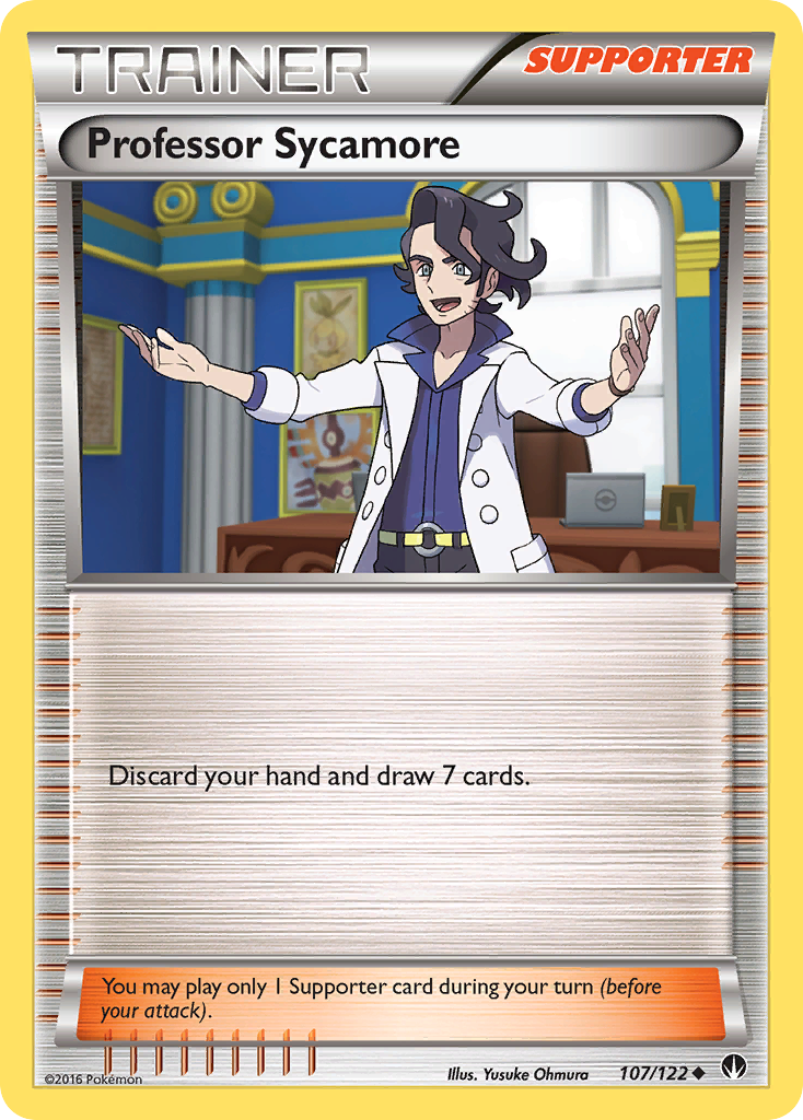 Professor Sycamore (107/122) [XY: BREAKpoint] | Exor Games Summserside