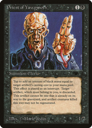 Priest of Yawgmoth [Antiquities] | Exor Games Summserside