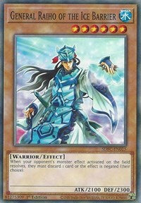 General Raiho of the Ice Barrier [SDFC-EN015] Common | Exor Games Summserside