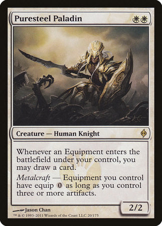 Puresteel Paladin [New Phyrexia] | Exor Games Summserside