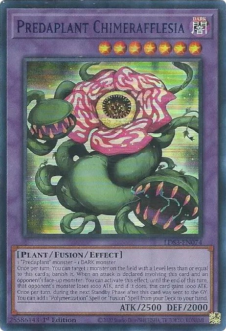 Predaplant Chimerafflesia (Blue) [LDS3-EN074] Ultra Rare | Exor Games Summserside