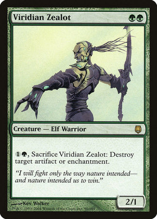 Viridian Zealot [Darksteel] | Exor Games Summserside