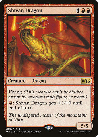 Shivan Dragon [Welcome Deck 2016] | Exor Games Summserside