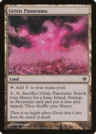 Grixis Panorama [Shards of Alara] | Exor Games Summserside