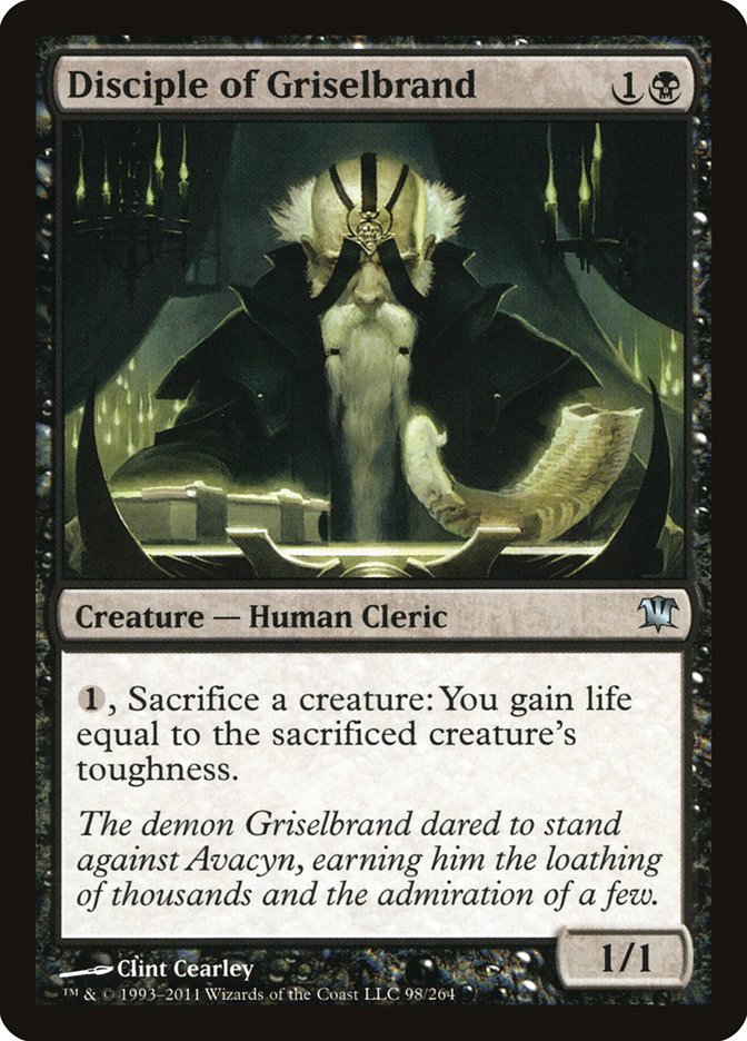 Disciple of Griselbrand [Innistrad] | Exor Games Summserside