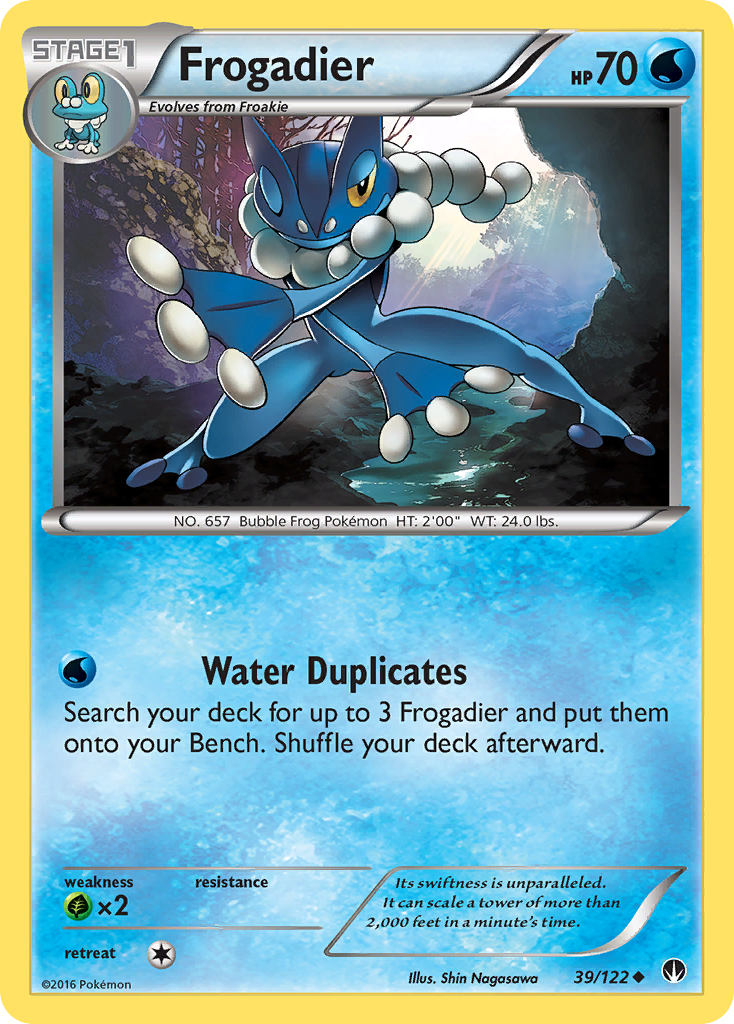 Frogadier (39/122) [XY: BREAKpoint] | Exor Games Summserside