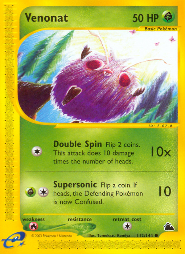 Venonat (112/144) [Skyridge] | Exor Games Summserside