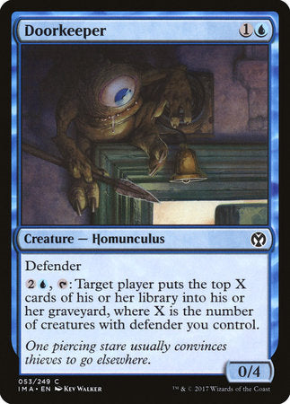 Doorkeeper [Iconic Masters] | Exor Games Summserside