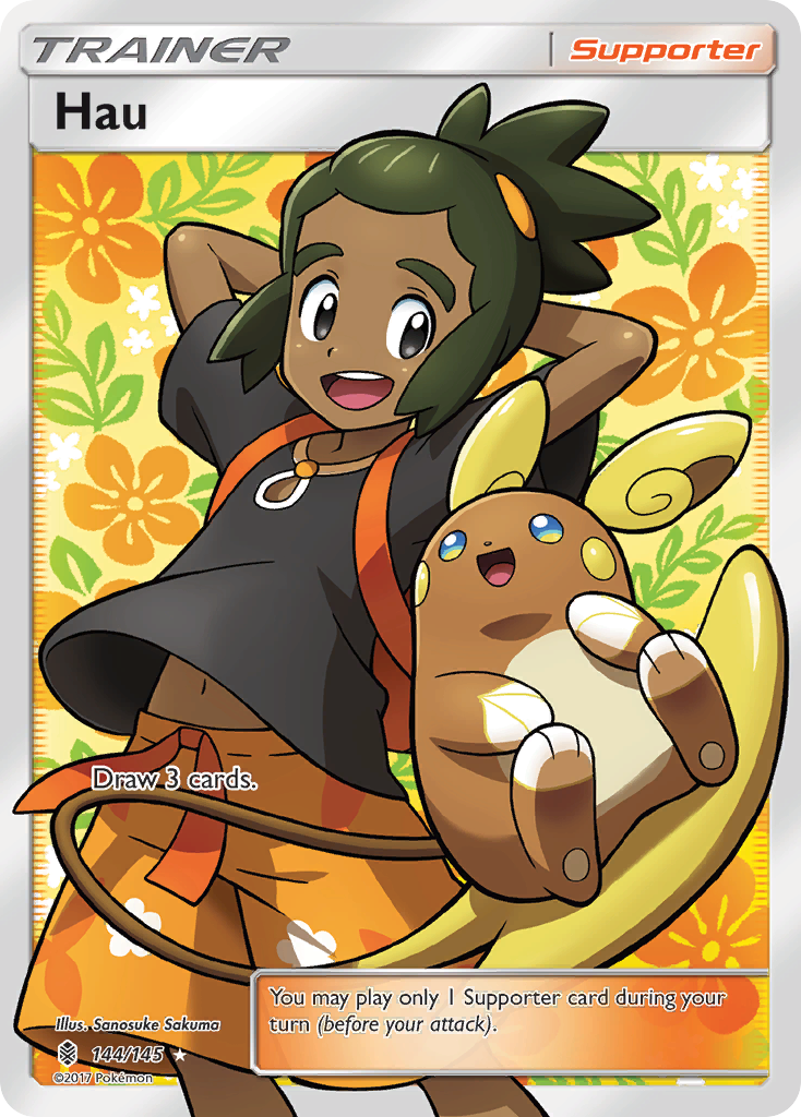 Hau (144/145) [Sun & Moon: Guardians Rising] | Exor Games Summserside